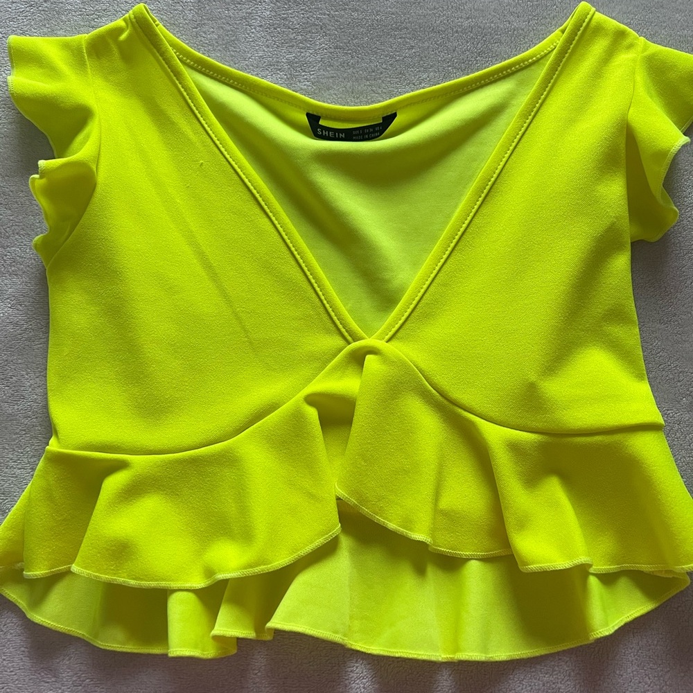 Shein Neon Crop Top 💕